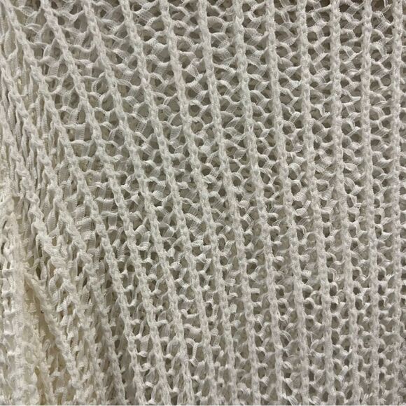 Dreamers Open knit Crew neck Sweater Size M/L - Picture 4 of 7